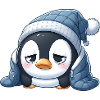 Tired Penguin