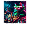 Chess Club Cat