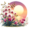 Orchid Sunset