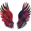 Luminescent Wings of Fire