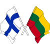 Flag Finland, Flag Lithuania