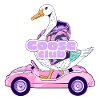Whimsical Goose Club Ride Design