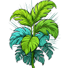 Tropical Leaves
