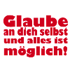 glaube an dich selbst