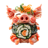 Gimbap de cochon