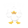 Duck Off Funny Duck Design