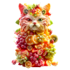 Cat Fruit Salad