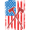 July 4 US Firefighter