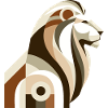 Abstract Lion