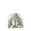 Praying Grandma - Betende Oma