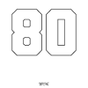 Number 80