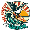 möwe Usedom T-Shirt – Ostsee Streetwear Design
