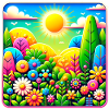 Summer flower meadow