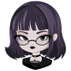 Fille gothique d’anime