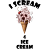 Je crie 4 glaces