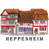 Heppenheim Altstadt., Amtsgasse Fachwerk, Odenwald