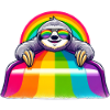 LGBTQ Pride Sloth Rainbow Playground
