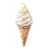 Forfriskende isvaffel sommermotiv