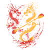 Funny Dragon Boat Paddle