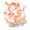 Funny Dragon Boat Paddle
