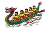 Funny Dragon Boat Paddle