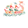 Funny Dragon Boat Paddle