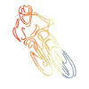 Mountain Bike Trial Sketch