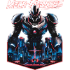 Cyberpunk Style Robot