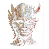 Angel and Devil Face