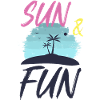 Sun and fun.