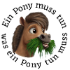 Nimmersatt Pony