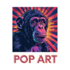 Pop Art Monkey