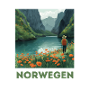 Norway Hiking Trekking Mountains