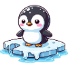 Penguin, Global Warming & Melting Ice