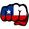Chile Flag Fist