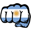 Argentina Flag Fist
