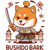 Chibi Shiba Inu Samurai
