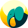 Abstract Elephant