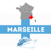 Marseille, the city's flag