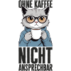Without Coffee... - Coffee-Drinking Cat