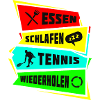 Eat Sleep Repeat Tennis