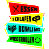 Eat Sleep Repeat bowling
