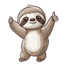 Relaxed Sloth Life Dance