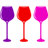 Wine icon red wine glass