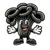 Mushroom Mascot - Trumpet of Death