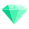 Gemstones: Emerald Drawing / Symbol. Jewel.