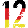 Maillot 12 numéros Allemagne
