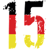 Maillot 15 Numéro Allemagne