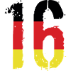 16 Number Germany Jersey
