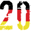 Maillot 20 Numéro Allemagne